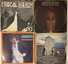 Lot Of 4 Vinyl Records: PROCOL HARUM, STEPPENWOLF, THE WHO, JIM CAPALDI