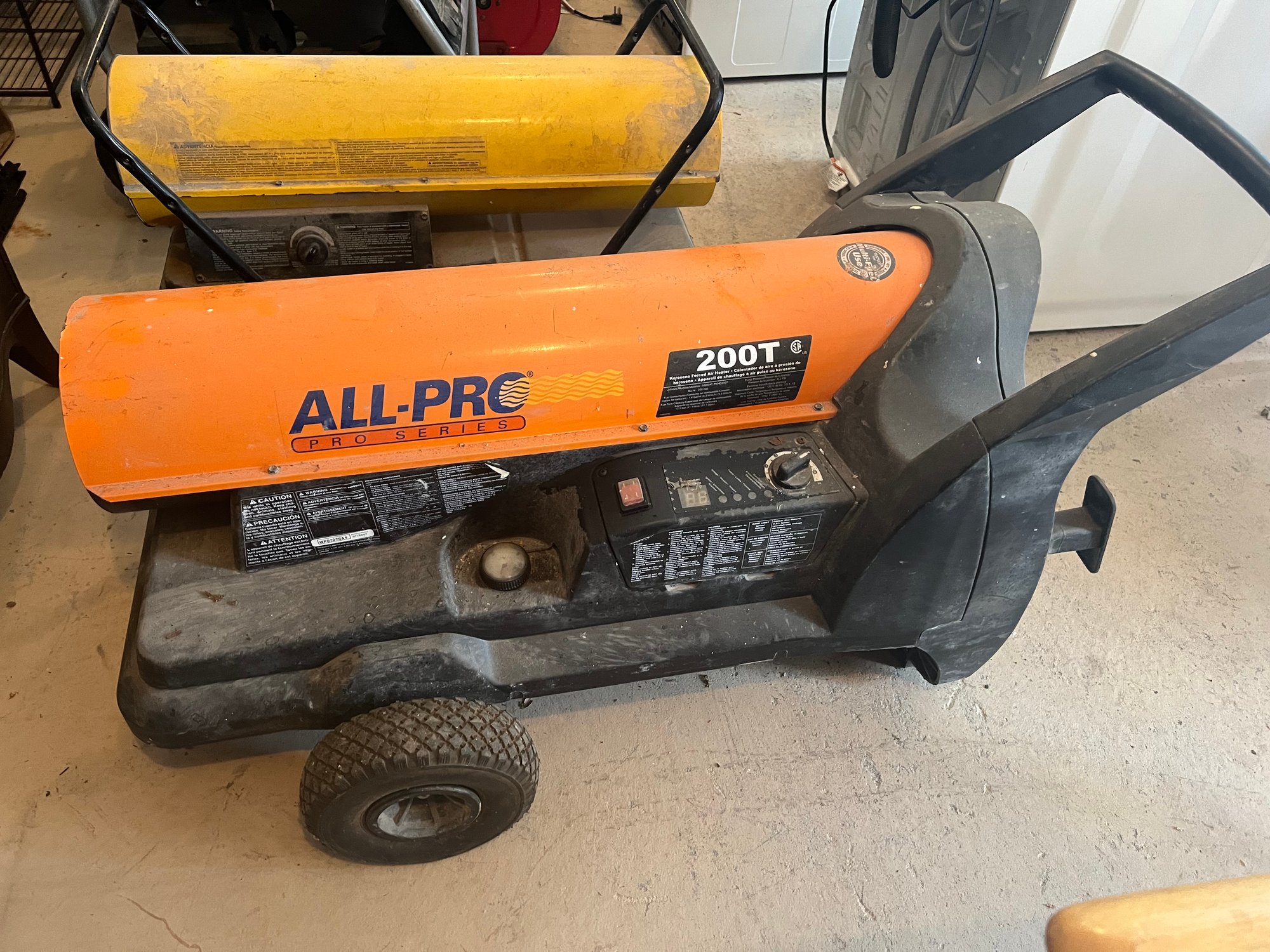 All Pro Pro Series 200 T Kerosene Forced Air Heater #17163 ...