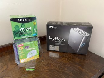 My Book Pro Edition And Sony CD-RW