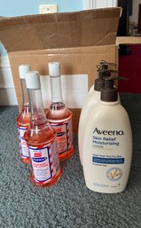 11-Stephen Dandruff Lotion For Hair And 3-aveeno Body Lotion