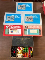 Molecular Model Sets And Orbit Molecular Building Sets