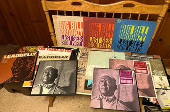 Vinyls: Folk: Lead Belly And Big Bill Broonzy