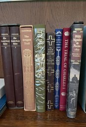 Collectible Folio Society Editions Of Classic Literature/History: Canterbury Tales, Napoleon, Charles I & More