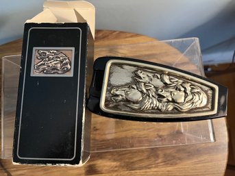 Comb And Brush Valet  Avon Mustang, Vintage