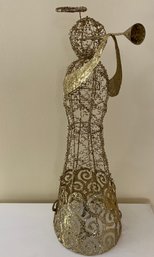 Gold Christmas Heralding Angel