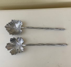 Leaf Serving Spoons
