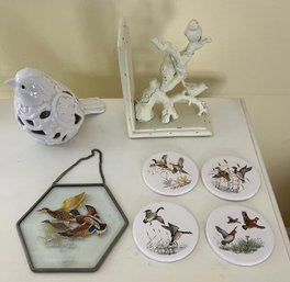 The Birds: Coasters, Bookend, Window Hanging And Potpourri Holder