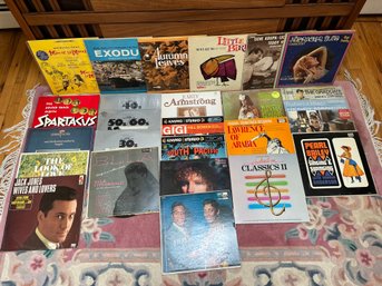 Records: Barbara Streisand, Armstrong, Jack Jones, Breakfast At Tiffanys And More