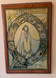 Vintage David Palladini 'Four Seasons' Zodiac Art Print