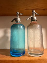 Morris Schuster New York And Joe Vogel Seltzer New York Bottles