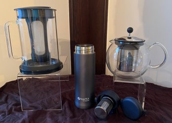 Bodum Tea Kettle, Primula Burke Cold Coffee Carafe And Toastea