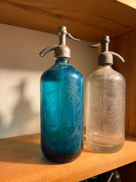Seltzer Bottles: Abram Tanenbaum New York  And Bell Beverages New York