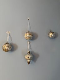 Mercury Glass Ornaments