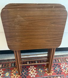 4 Vintage Tray Tables