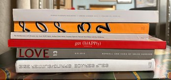 Magazines: Purple Fashion 2015, Pop 32, The Gentlewoman, Get Happy, Love 13 2105, Self Service 2015