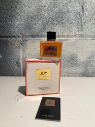 Vintage Jean Patou Joy Eau De Toilette 30ml Bottle With Original Packaging