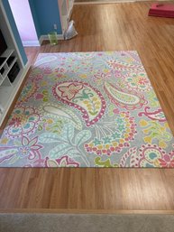 Pottery Barn Swirly Paisley Rug 8x10