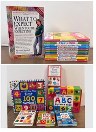What To Expect While You're Expecting, Karen Kayz Lift The Flap Books, And My First Books