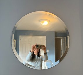 Round Frameless Mirror # 1