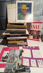 Books 20: Mostly Art Books: Vanity Fair, The Flow Of Art, Faces Of Time, Ancient Art And More