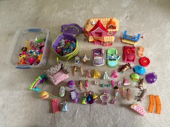 Polly Pockets And Other Small Toys