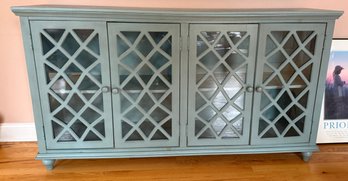 Mirimyn Teal Accent Cabinet By Ashley Furniture