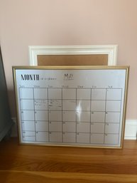 Calendar And Cork Board # 3
