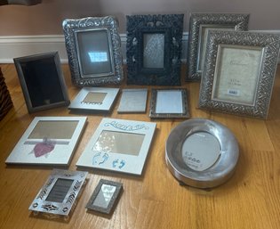 Shades Of Silver Picture Frames