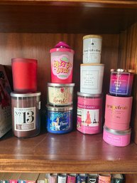 Jarred Candles: Some Used, But Most Not