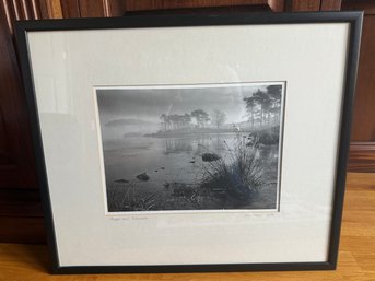 Knapps Loch, Kilmalcolm Lithograph By Ian Ham # 2