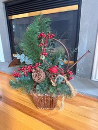 Holiday Pine Centerpiece