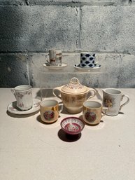 Mix Of Tea Cups: Germany, Swiss, And Rosenthal