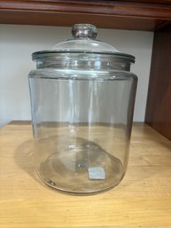 Glass Cookie Jar With Lid