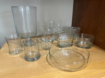 Clear Glass Vases # 2