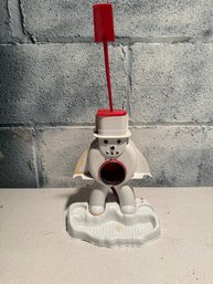 Vintage Hasbro 1960s Plastic Snowman Sno-cone Maker