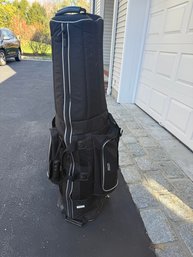 Black Bag Boy Soft-sided Golf Travel Bag With Wheels.