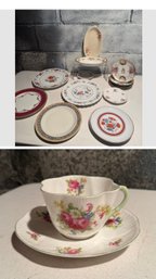 Variety Of Plates: Imperial China, Limoges, Shelly, Spring Night, CT Germany, MZ Austria And More