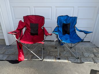 Alpine Design Large Foldable Chairs With Carrying Case