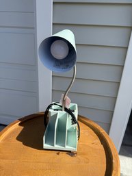 Room Essentials Task Table Lamp With A Built-in Organizer