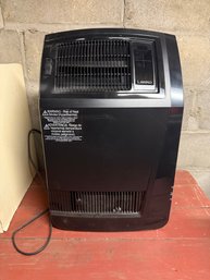 Modern Lasko Brand Black Electric Space Heater.
