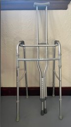 Walker And Crutches