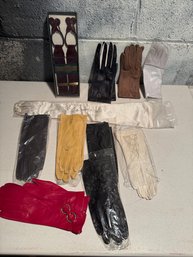Dainty Formal Gloves And A Pair Of Suspenders