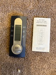 La Crosse Wireless 433 MHZ Temperature Station WS-7034U
