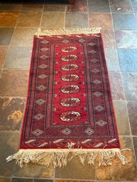 Hand-knotted Bokhara Rug