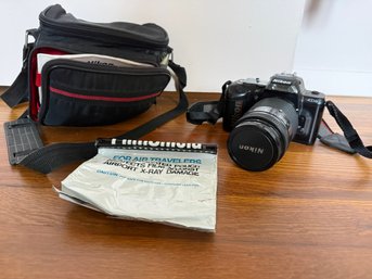 Nikon N40004s Camera And Nikon AF Zoom-nikkor 35-135mm Lens With Carrying Case