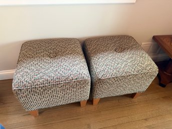 Ethan Allen Ottomans