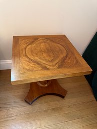 Bakers Small Burl Wood End Table