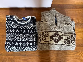 Vintage Gap And Polo Sweaters
