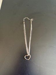 Sterling Heart Necklace
