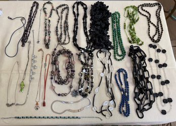 Costume Art Necklaces: Mostly From Lyndhurst Craft Fair